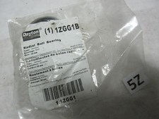 Dayton Radial Ball Bearing, Double Sealed Bearing 20mm Bore Dia: 42mm  12MM WD