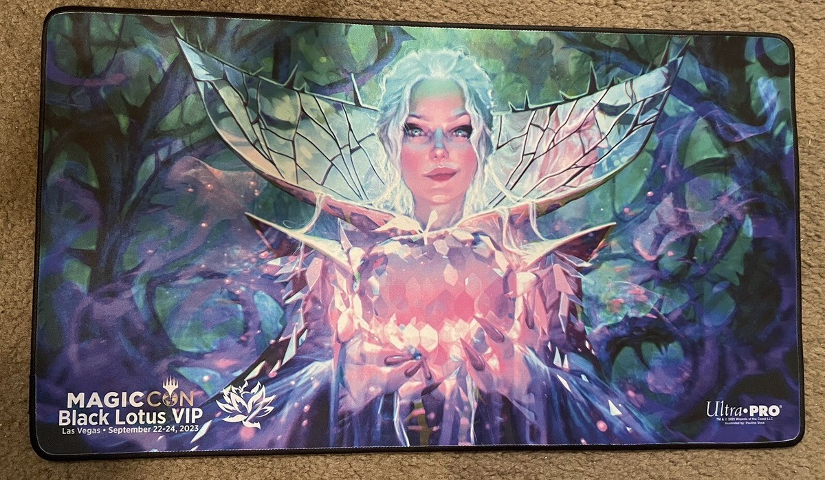 MAGICCON LASVEGAS Black Lotus VIP プレイマット Magic MTG MagicCon Las Vegas 2024 Black Lotus Exclusive