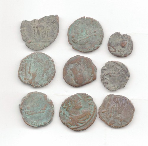 9 Roman Empire Copper Coins-Lot C2