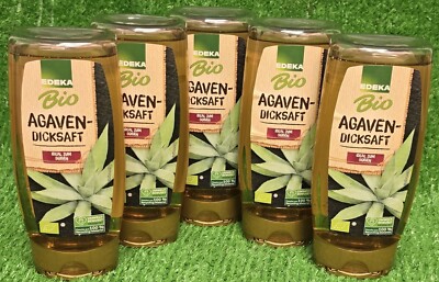 9,80/kg) 5x EDEKA Bio AGAVEN DICKSAFT 500g Dosierflasche Agavendicksaft  Vers0 | eBay.de