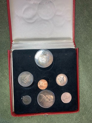 1967 Canadian Mint Centennial Silver Proof like 7 Coin Set Silver Confederation - Picture 2 of 8