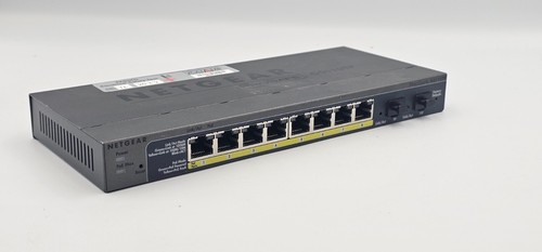 NETGEAR ProSafe 10-Port Gigabit Ethernet Smart Switch π Great Condition + PSU