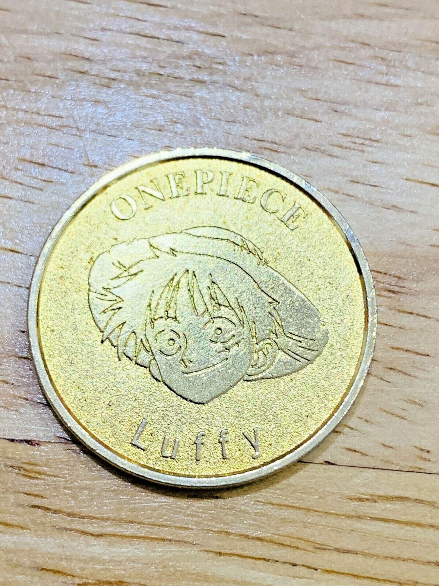 Luffy ONE PIECE Coin Medal 2000 Summer BANDAI From Japan ONE-22 F