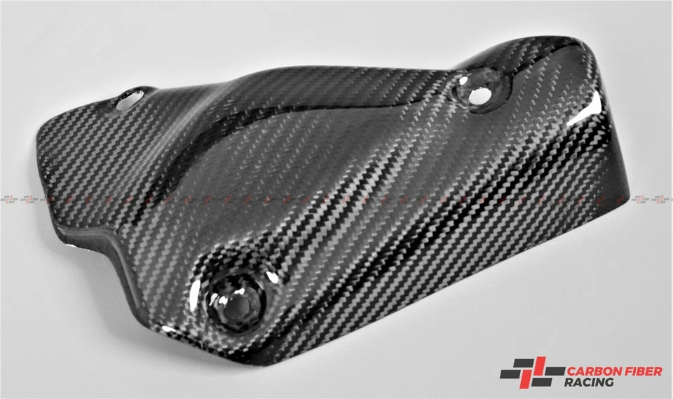 2007-13 Ducati 848 1098 1198 выхлопной коллектор предохранитель с тепла фольга углеродного волокна - Изображение 2 из 3