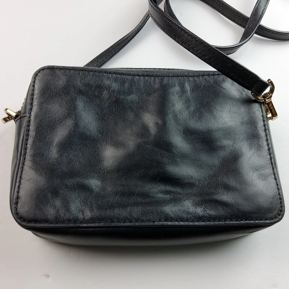 Michael Kors MK Leather Flower Applique Crossbody Shoulder Handbag Purse - Image 3 of 4