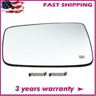 Left Driver Side Exterior Mirror Glass W/ Power Heated For Dodge Ram 1500 2500