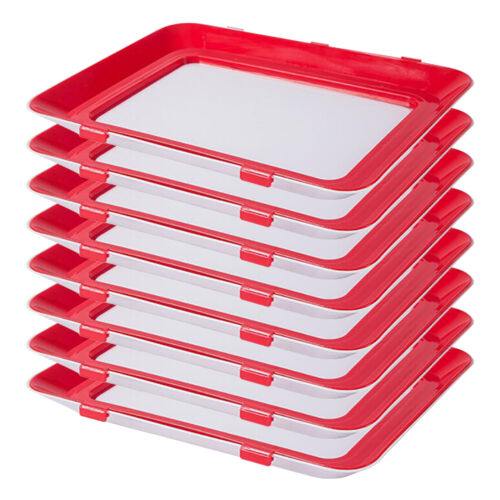 8PCS Food Preservation Tray Kitchen Fresh Food Reusable Storage Container Set - Picture 3 of 11