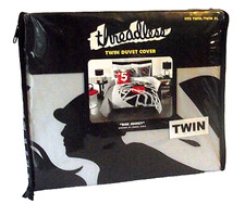 Disc Jockey Horse Duvet Cover Twin Threadless Black White Record Race Graphic NW