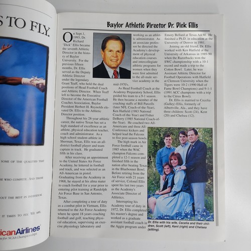 7th Annual Baylor Invitational 1995 Basketball Catalogue Waco, Texas - Imagen 11 de 17
