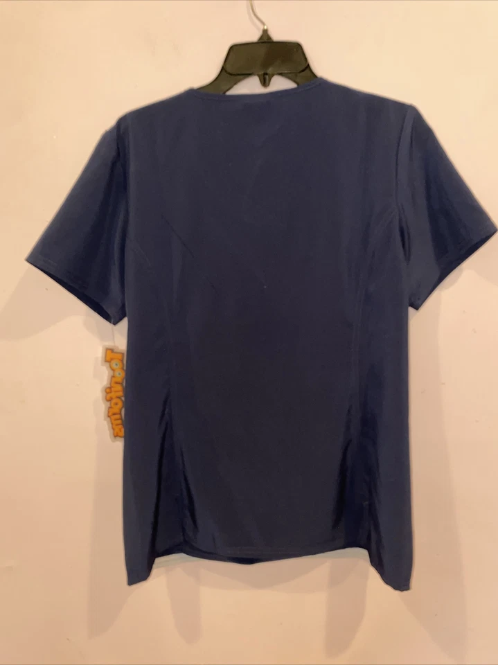 Marvel Avengers TooniForms Mens Captain Marvel Woman Scrubs Shirt, Medium - Image 4 of 4