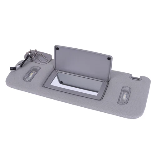 Gray Left Driver Side Sun Visor W/ Light Fits Chevrolet Suburban Tahoe 15-19 NEW - Foto 15 di 20