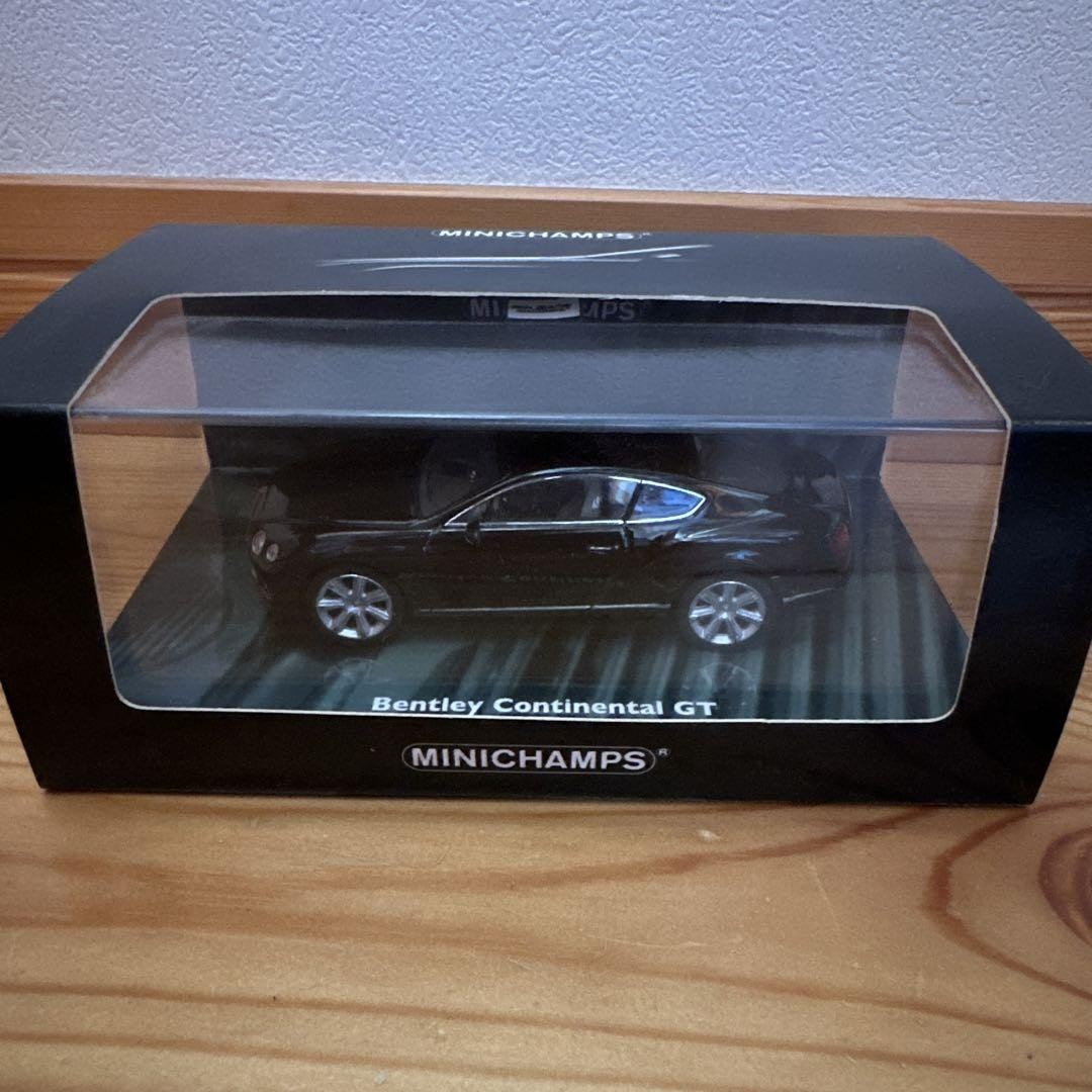 ミニカー Minichamps 1/43 Bentley Continental Minichamps 1/43 Bentley Continental GT V8 2011 Blue Met. Art