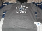 Detroit Lions NFL Scouting Combine Men's Gray Hoodie NEW W/Tags Size XL
