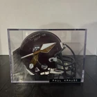 PAUL KRAUSE (HOF 98) Signed Mini Helmet With COA Washington Redskins