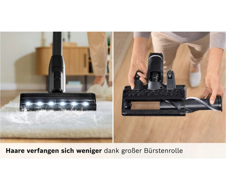 BOSCH Akku-Stielstaubsauger Unlimited 10 BKS1051GQC, MicroClean™ Technology, - Bild 4 von 4
