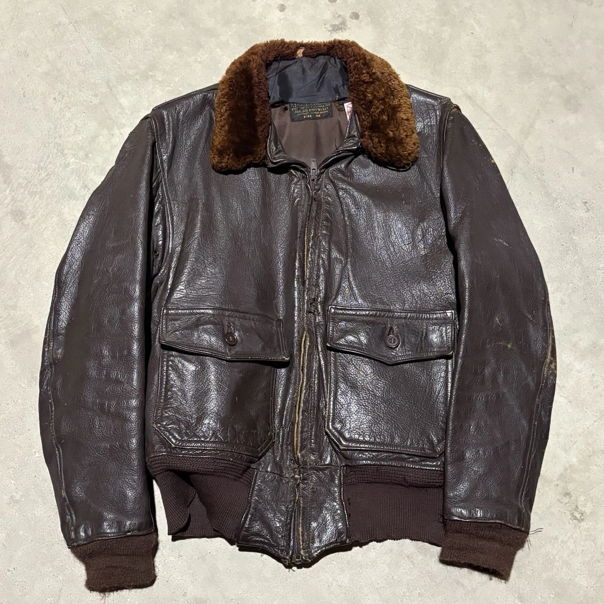 navy g1 flight jacket products for sale | eBay