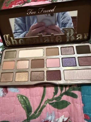 Too Faced Chocolate Bar Eyeshadow Palette Pressed Powder Shimmer Matte Shades