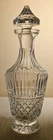 Waterford Crystal Maeve Cut Wine Decanter & Stopper 12¾" Signed Ireland VTG
