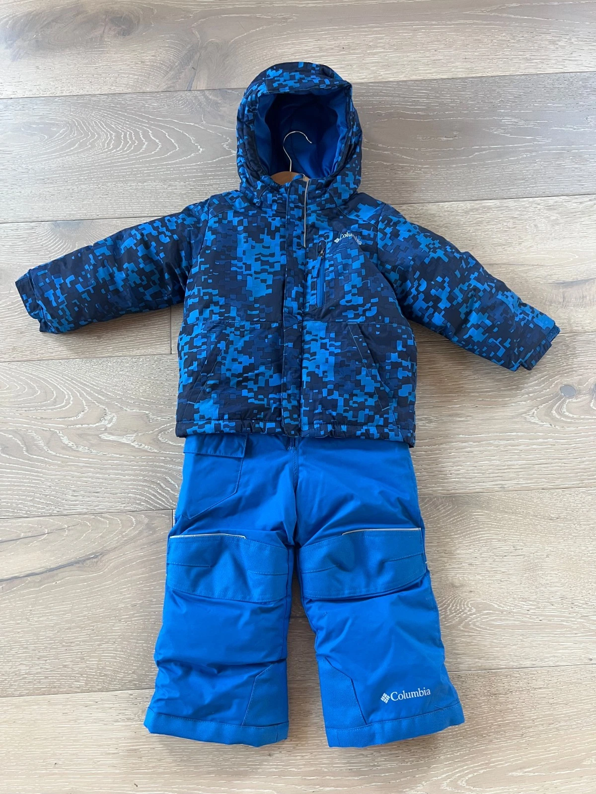 Columbia Toddler 3T Omni-Tech Blue Snow Pants & Jacket Set - NEW / UNUSED