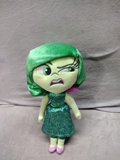 Disney Store Inside Out 2 Disgust Plush Doll Toy Green 11  Emotion