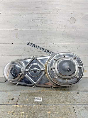 Harley Paughco Panhead Tin Primary Cover  Vintage Chopper Knucklehead FL  EL