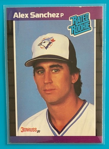 1989 Donruss Rated Rookie #47 Alex Sanchez Toronto Blue Jays Baseball Card - Picture 1 of 2