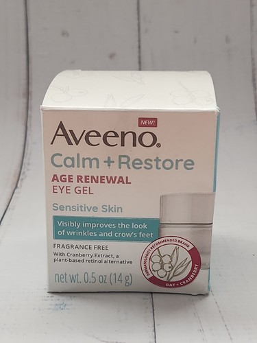 Aveeno Calm + Restore Age Renewal Anti-Falten Unter den Augen Gel, 0,5 Oz.