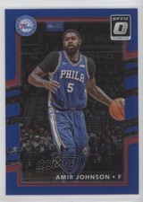 2017-18 Panini Donruss Optic Blue Prizm 43/49 Amir Johnson #115 1k5