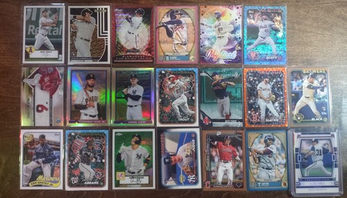 MLB Baseball Card Lot Mixed Serial Numbered Rookie SP Stars Lot Trout Judge +++