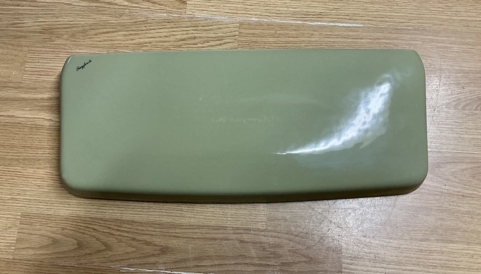 Toilet Cistern Lid = AVOCADO - Twyford Bathrooms “12020/20”, Size 517 x 203mm, - Image 2 of 4