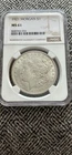1921 Morgan Silver Dollar Coin NGC Certified MS61