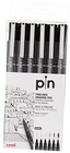 Uni Pin Fineliner Drawing Pen - Sketching Set - Black Ink - 0.03 to 0.8mm -