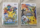 PokePark 1 + 2 Wonders Beyond Authentic & Tested Bundle Lot (Nintendo Wii)