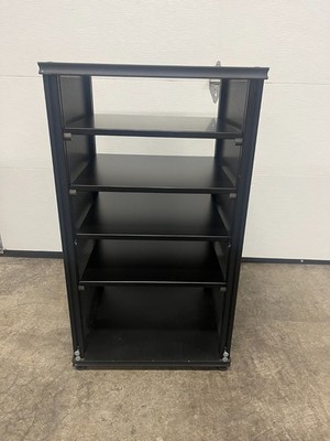 Salamander Synergy Media Equipment Rack Black 5 shelves | eBay