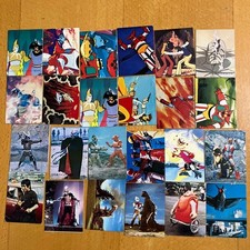 Showa Retro Lucky Card Mini Card Set Red Baron Inazuman Trading Cards