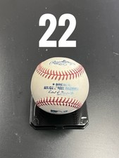 Used Authentic Rawlings MLB baseball 2017 Rob Manfred (ball 22) *FREE SHIPPING*