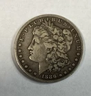 1886-S Morgan Silver Dollar Better Date Nice Original VF