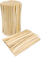 5.5inch Wooden Coffee Stirrers, 500 Count Disposable Stir Sticks for Coffee