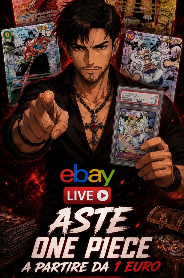 Aste Folli Su One Piece a Partire da 1€ con ITSKIIRAS! 