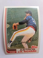 1982 TOPPS J.R. RICHARD #190 NM