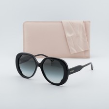 New Chloe CH0195S 001 Black/Grey Gradient 56-16-140 Sunglasses
