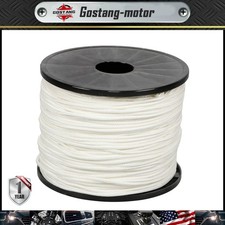 1/8 inch White Dacron Polyester Braided Rope - 500 Foot Spool
