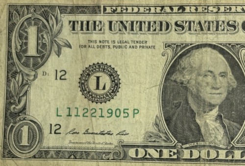 Birthday Note November 22 1905 Fancy Serial Number One Dollar BillL11221905P FW - Picture 2 of 6