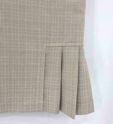 Women's Size 4 Pencil Skirt Pleated Professional Career Office Business Lined - Picture 2 of 15