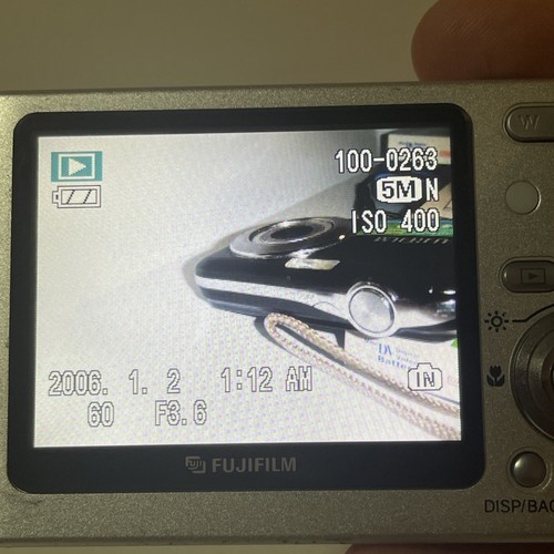 Fujifilm Finepix Z3 5.1MP Clam Shell Compact Digital Camera Tested And Working - Picture 19 of 24