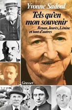 Yvonne Sadoul Tels quen mon souvenir (Taschen...