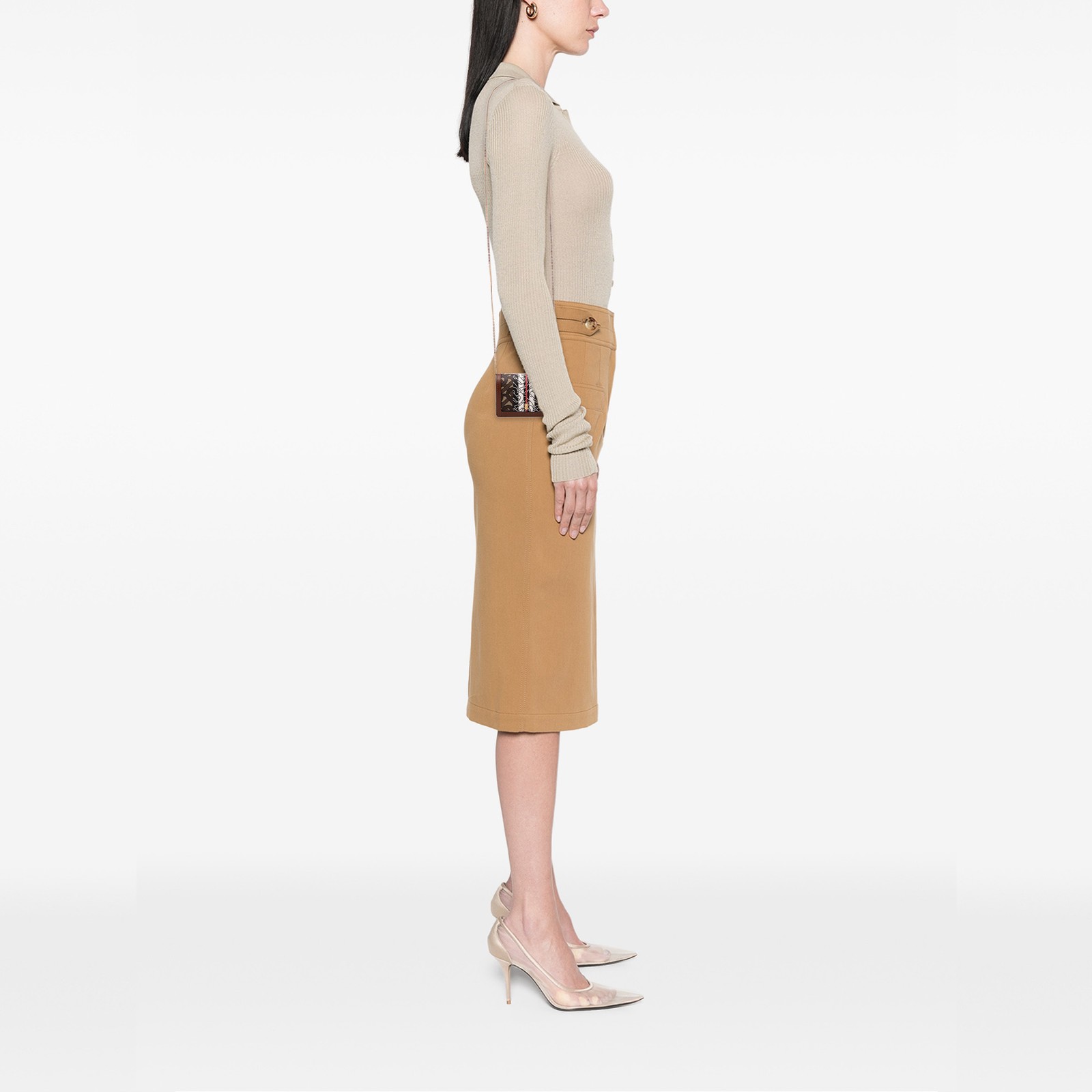 Authenticated Burberry Monogram Stripe E-Canvas J… - image 11