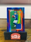 2025 Donruss Optic Donruss Threads Blue Hyper #3 Jaxson Dart RC Giants FJ