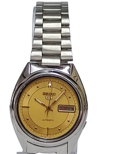 Vintage Seiko Automatic Date Day Dial Wrist Watch  SM349