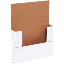 M1BK Corrugated Easy-Fold Mailer, 11-1/8" Length x 8-5/8" Width x 2" Height, ...